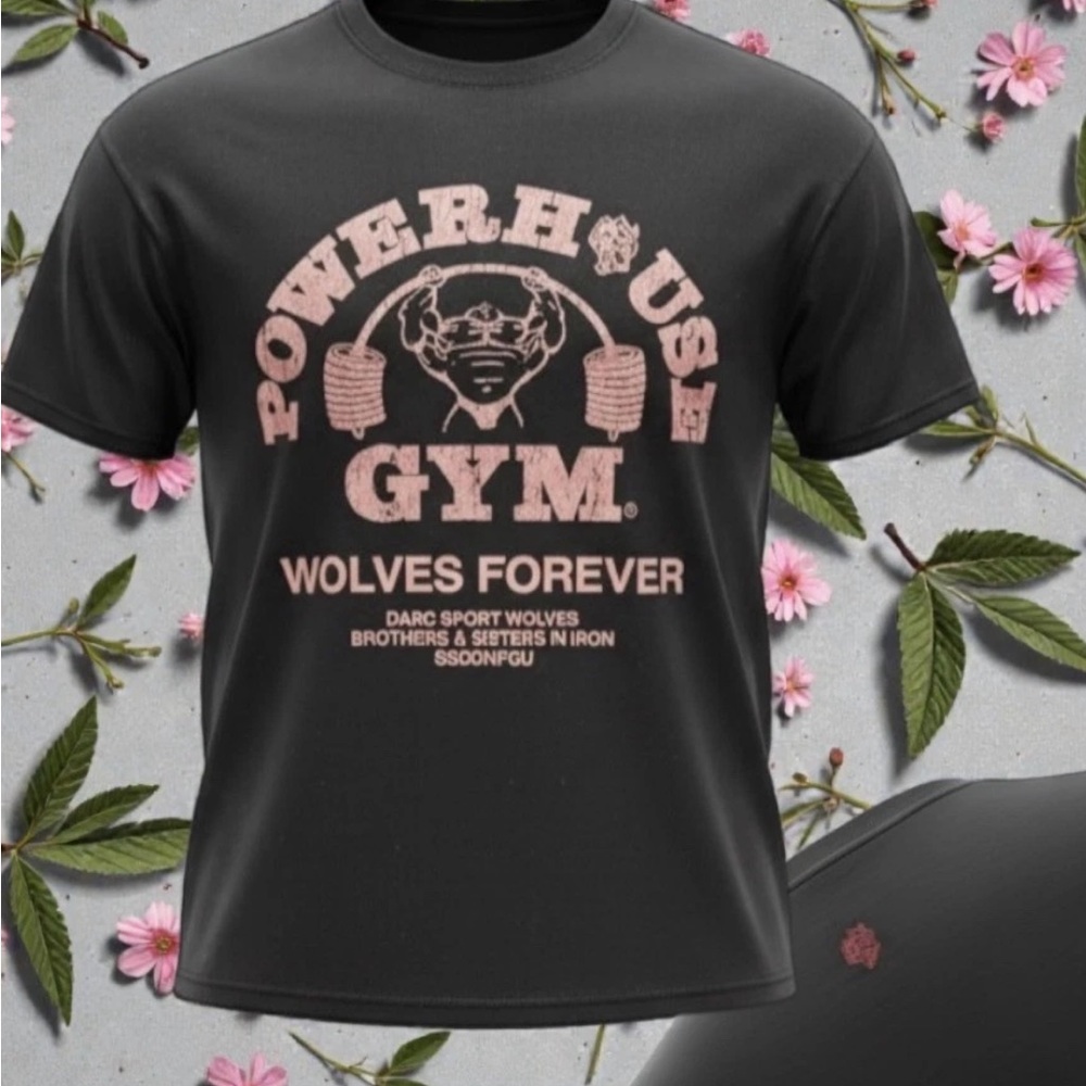 Darc Sport Charcoal and Blush Powerhouse Tee